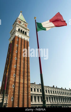 La Campanile. Banque D'Images