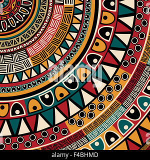 Tribal ethnic background Banque D'Images
