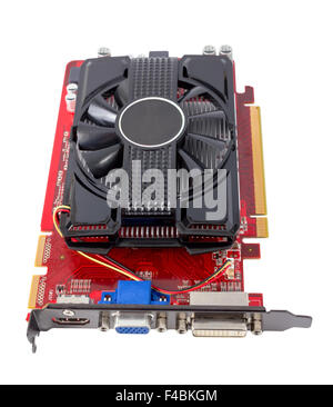 Collection électronique - carte vidéo d'ordinateur Banque D'Images