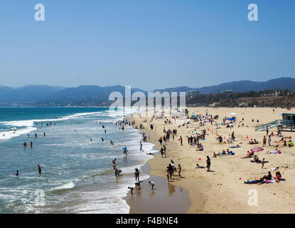 Santa Monica Beach Banque D'Images