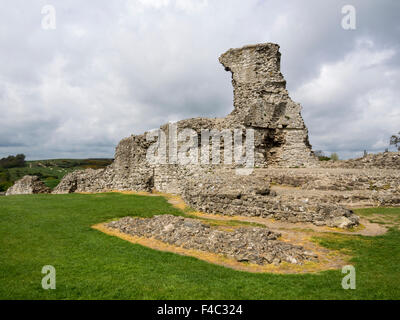 Les ruines de Hadleigh Castle en Essex Banque D'Images