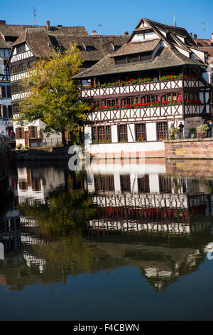 La maison des Tanneurs, Petite France, Strasbourg, Alsace, France Banque D'Images