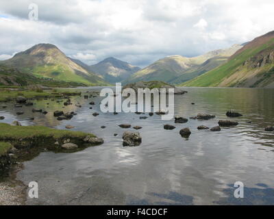 Wastwater, England's plus profond lac Banque D'Images