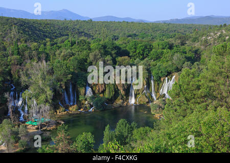 Les Cascades de Kravice en Bosnie-Herzégovine Banque D'Images