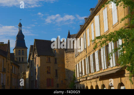 Sarlat, dordogne, Périgord Noir, la cathédrale Saint-Sacerdos, vallée de la dordogne, Sarlat la Caneda, France, Europe Banque D'Images