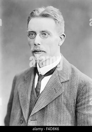 SCHACK AUGUST KROGH (1874-1949) scientifique danois de 1920 après avoir remporté le Prix Nobel de physiologie ou médecine Banque D'Images