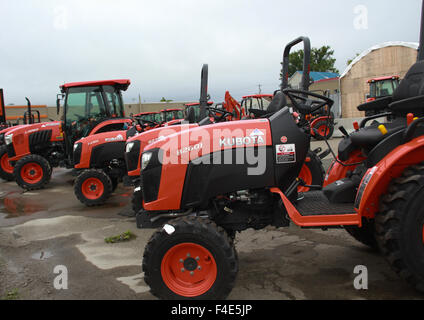 Un concessionnaire Kubota à Sydney, en Nouvelle-Écosse. Banque D'Images