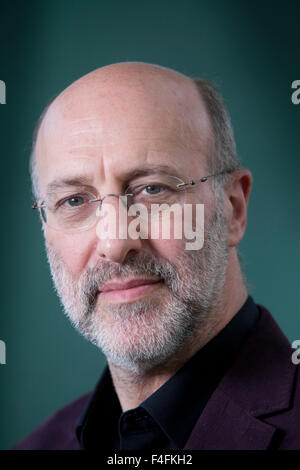 Mark Lewisohn est un auteur anglais, historien et l'autorité sur les Beatles, à l'Edinburgh International Book Festival 2015. Edimbourg, Ecosse. 24 août 2015 Banque D'Images