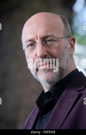 Mark Lewisohn est un auteur anglais, historien et l'autorité sur les Beatles, à l'Edinburgh International Book Festival 2015. Edimbourg, Ecosse. 24 août 2015 Banque D'Images