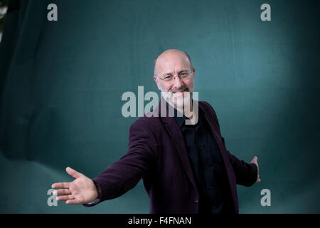 Mark Lewisohn est un auteur anglais, historien et l'autorité sur les Beatles, à l'Edinburgh International Book Festival 2015. Edimbourg, Ecosse. 24 août 2015 Banque D'Images