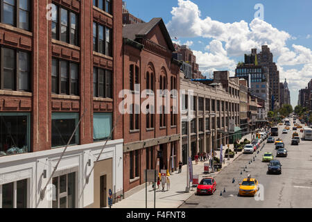 La ligne haute, Chelsea, New York City, USA Banque D'Images