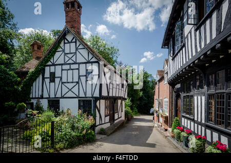 Maison de vacances dans le joli village de Chilham, Kent, UK Banque D'Images