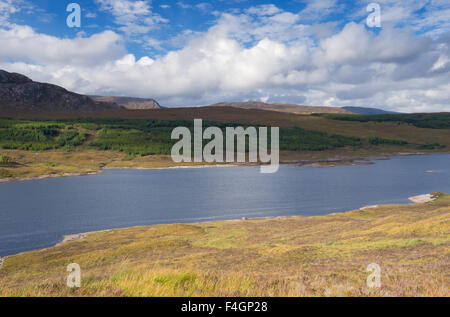 Lookout sur le Loch Ness, en Ecosse Banque D'Images