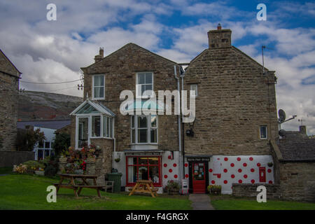 Reeth Village, Richmondshire, Yorkshire Dales, North Yorkshire, Angleterre Banque D'Images