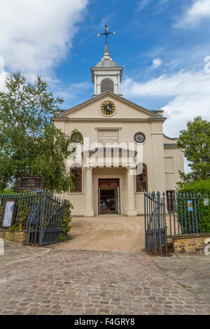 L'église Saint John's, Downshire Hill, Hampstead, London England UK Banque D'Images