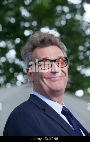 Gregory Everett 'Greg Proops', l'acteur américain, humoriste et animateur de télévision, écrivain, à l'Edinburgh International Book Festival 2015. Edimbourg, Ecosse. 26 août 2015 Banque D'Images