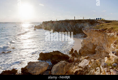 Le Parc de sculptures, Punta Sur, Isla Mujeres, Quintana Roo, Mexique. Banque D'Images