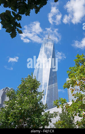 Le One World Trade Center building Manhattan, NYC, New York, USA Banque D'Images