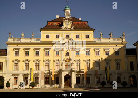 Cour de Ludwigsbourg, Ludwigsbourg, Bade-Wurtemberg, Allemagne, Europe Banque D'Images