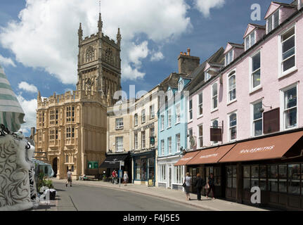 Église Saint-Jean-Baptiste, Cirencester, Gloucestershire, Angleterre, Royaume-Uni, Europe Banque D'Images