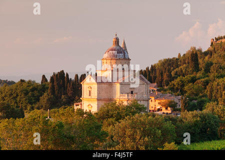 Église de San Biagio, Montepulciano, Province de Sienne, Toscane, Italie, Europe Banque D'Images