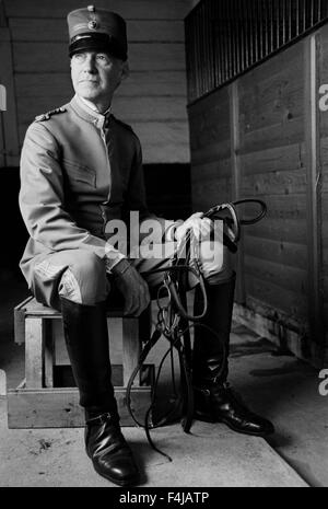 Portrait d'un homme en uniforme, la Suède. Banque D'Images