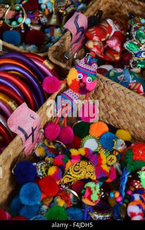 Marché Hippie de Las Dalias, à San Carlos sur Ibiza Banque D'Images