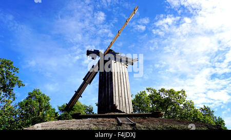 Moulin ancien musée en plein air de Skansen à Stockholm, Suède Banque D'Images