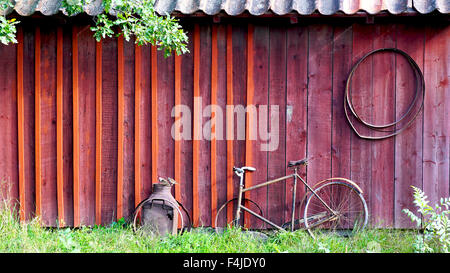 Maison ancienne et location en musée en plein air de Skansen à Stockholm, Suède Banque D'Images