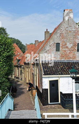 Musée Zuiderzee, Enkhuizen, préserver le patrimoine culturel - l'histoire maritime de l'ancienne région de Zuiderzee. Ijsselmeer, pays-Bas Hollande, Banque D'Images