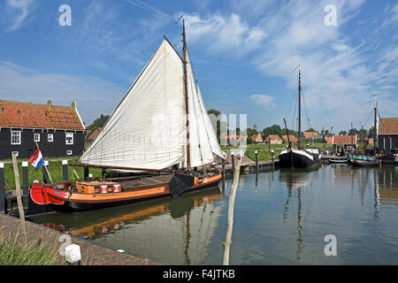 Musée Zuiderzee, Enkhuizen, préserver le patrimoine culturel - l'histoire maritime de l'ancienne région de Zuiderzee. Ijsselmeer, pays-Bas Hollande, Banque D'Images