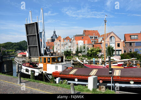 Oosterhaven Oude Haven Enkhuizen Pays-bas Hollande Port Banque D'Images