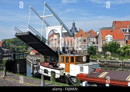 Oosterhaven Oude Haven Enkhuizen Pays-bas Hollande Port Banque D'Images