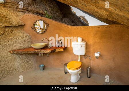 Twyfelfontein Country Lodge, Namibie, Afrique Banque D'Images