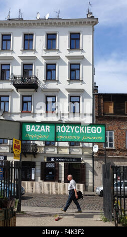 Bazar Rozycki Varsovie Pologne Banque D'Images