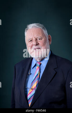 Terry Waite, CBE, l'anglais l'aide humanitaire et l'auteur, à l'Edinburgh International Book Festival 2015. Edimbourg, Ecosse. 28 août 2015 Banque D'Images