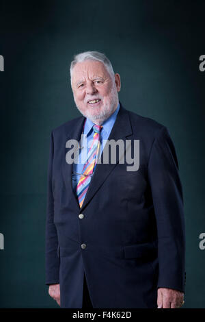 Terry Waite, CBE, l'anglais l'aide humanitaire et l'auteur, à l'Edinburgh International Book Festival 2015. Edimbourg, Ecosse. 28 août 2015 Banque D'Images