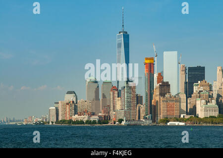 Manhattan Skyline, New York, USA Banque D'Images