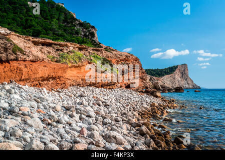 Plage expérimentale Banque D'Images