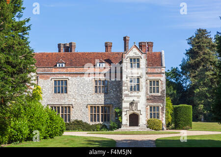 L'Angleterre, dans le Hampshire, Chawton, Chawton House et bibliothèque, une fois la maison de Jane Austen's frère Edward Austen Knight Banque D'Images