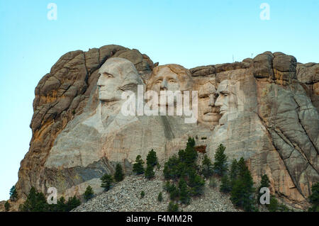 Mt Rushmore, Keystone, Dakota du Sud, USA Banque D'Images