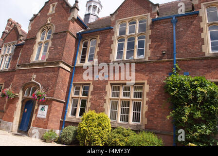 Matin Assemblée générale à maynard scolaire,un organisme indépendant de l'école sélective à Exeter, le Devonshire. Banque D'Images