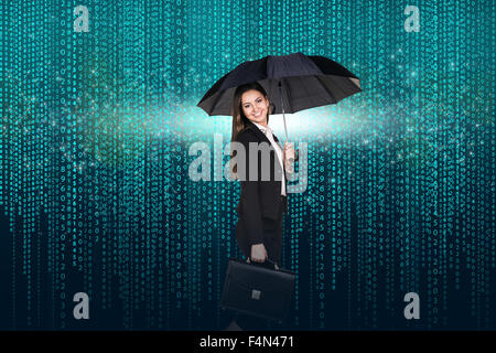 Résumé fond numérique Banque D'Images