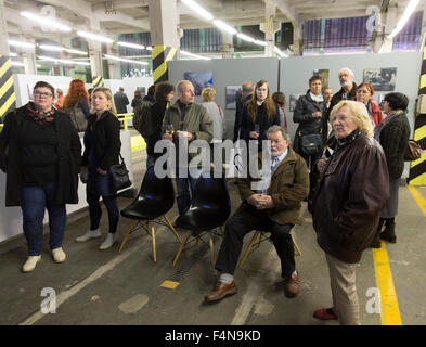 Pilsen, République tchèque. 20 Oct, 2015. L'exposition un paradis entre 4 rivières, la deuxième partie de Pilsen, projet Album Photo de famille a été ouvert en 2015, le Depo Pilsen, République tchèque, le mardi, 20 octobre, 2015. Crédit : Petr Mlch/CTK Photo/Alamy Live News Banque D'Images