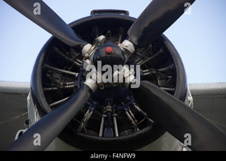 Des pièces d'hélicoptère russe hélice avion aviation transport Banque D'Images