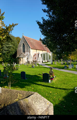 L'église de Saint Jean l'Évangéliste à Boreham Road, Salisbury, Wiltshire, Royaume-Uni. Banque D'Images