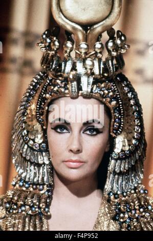 Elizabeth Taylor / Cleopatra 1963 réalisé par Joseph Mankiewicz L. Banque D'Images