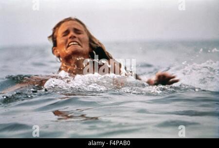 Jaws 1975 réalisé par Steven Spielberg Banque D'Images