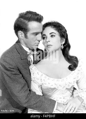 Montgomery Clift, Elizabeth Taylor / Raintee County 1957 réalisé par Edward Dmytryk Banque D'Images