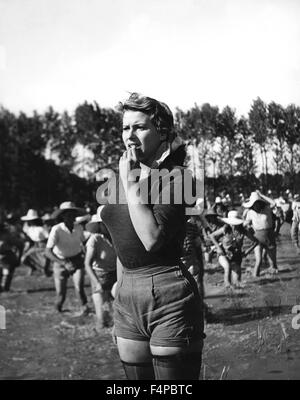 Silvana Mangano / Riso Amaro / Riz Amer 1949 Réalisé par Giuseppe De Santis Banque D'Images